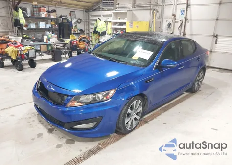 2012 Kia Optima Sx из США, поврежденный, VIN 5XXGR4A67CG019565